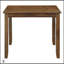 Brown Finish 5Pc Dining Set With Upholstered Seats, Sturdy Wooden Construction For Modern And Traditional Homes