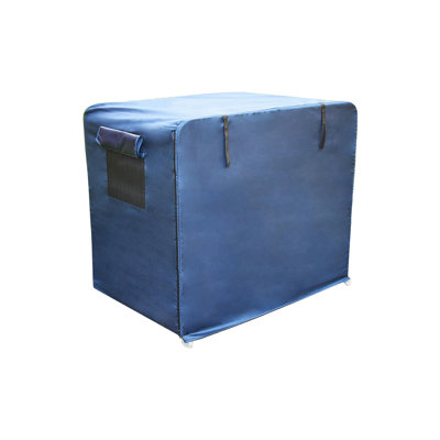Waterproof Pet Cage Cover with Zipper, 20.08x14.17x16.54 inches, Blue