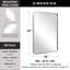 Miroir rectangulaire en acier inoxydable Inse-774191921-751417636