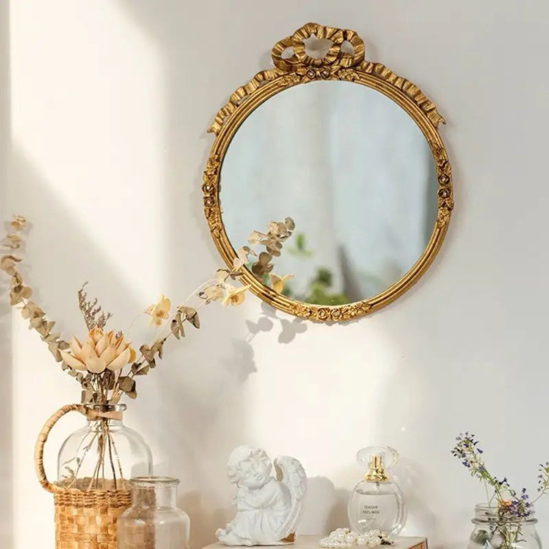 Gold Bow Mirror