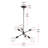 Toler 6 - Light Chandelier-401154506