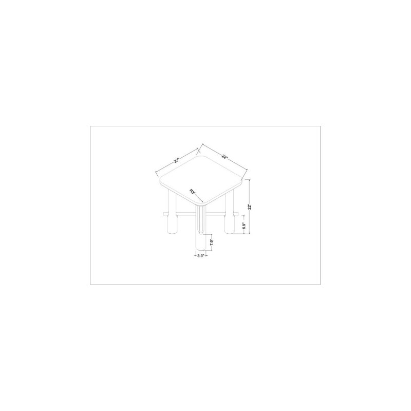Kalder Modern End Table