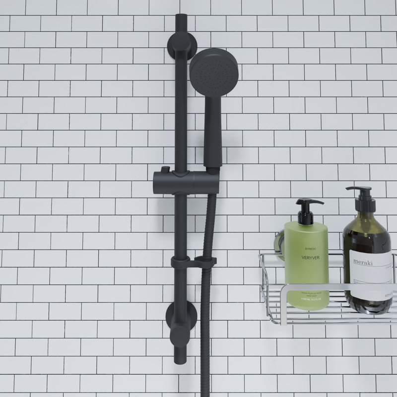 Full/Standard Handheld Shower Head, Matte Black