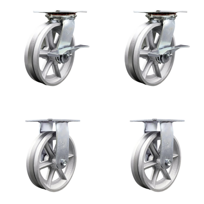 Ensemble de roulettes 4 pièces