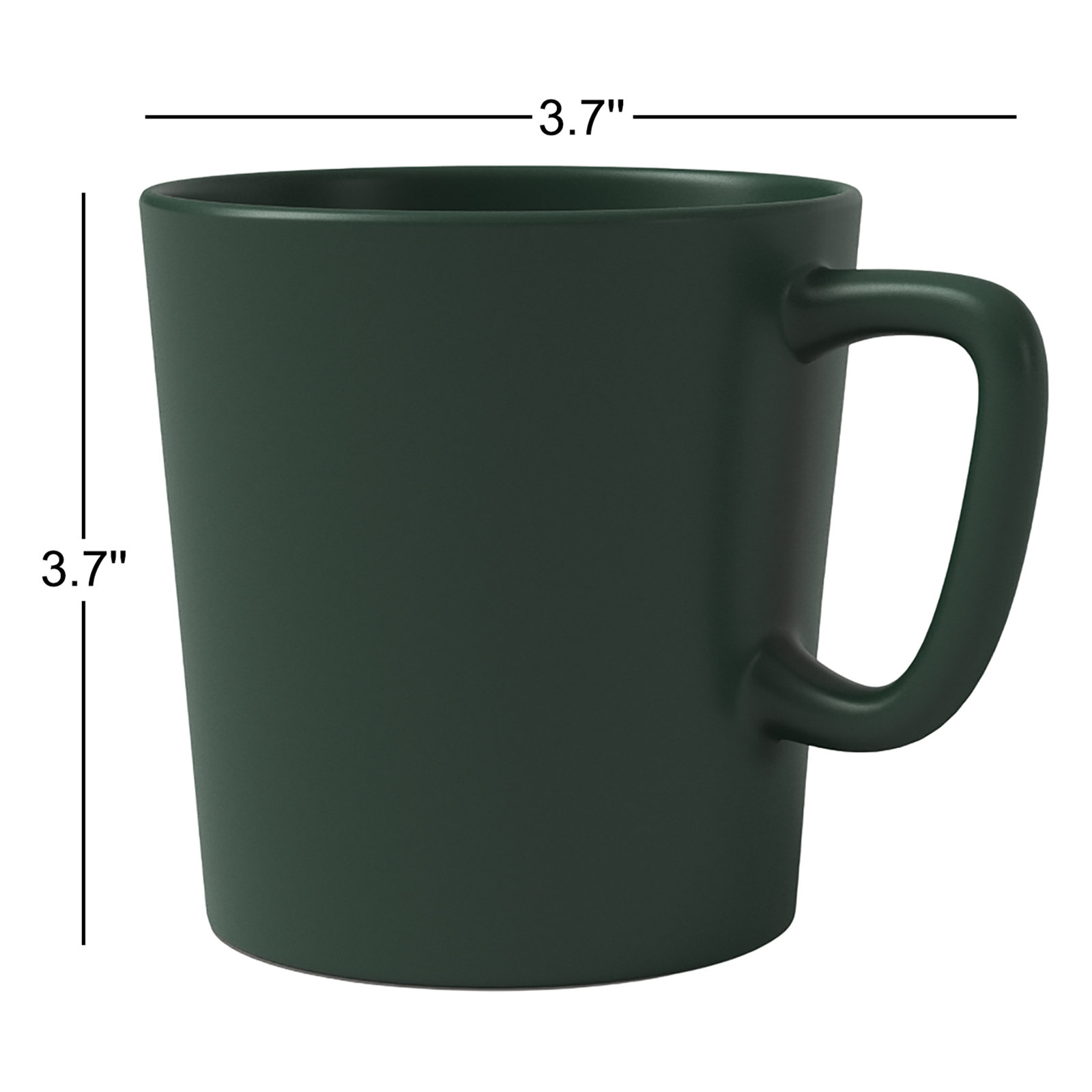 Riesner Stoneware Coffee Mug, Basalt