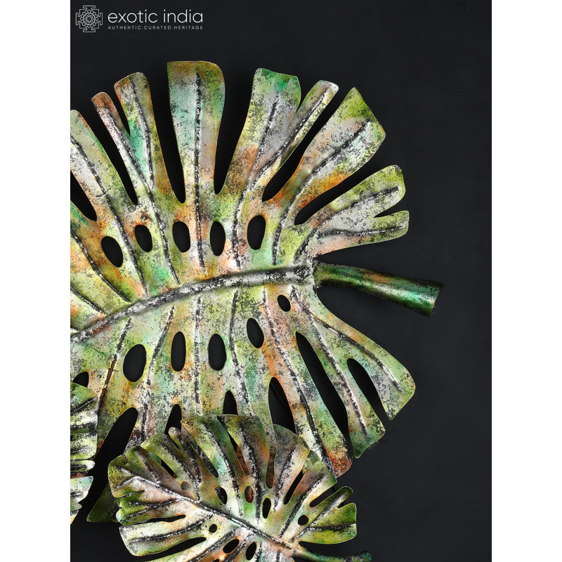Décoration murale en métal exotique 36 po Exotic India