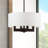 Litzy 4 - Light Dimmable Drum Chandelier-1363136251