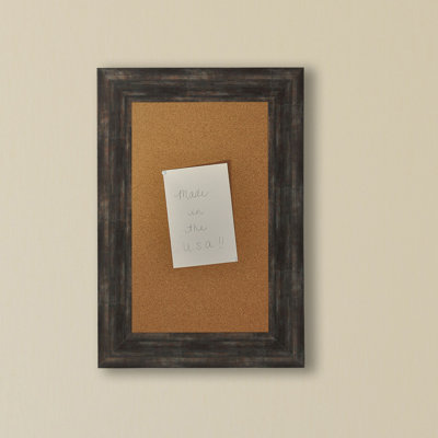 Linlin Brushed Classic Wall Mounted Bulletin Board