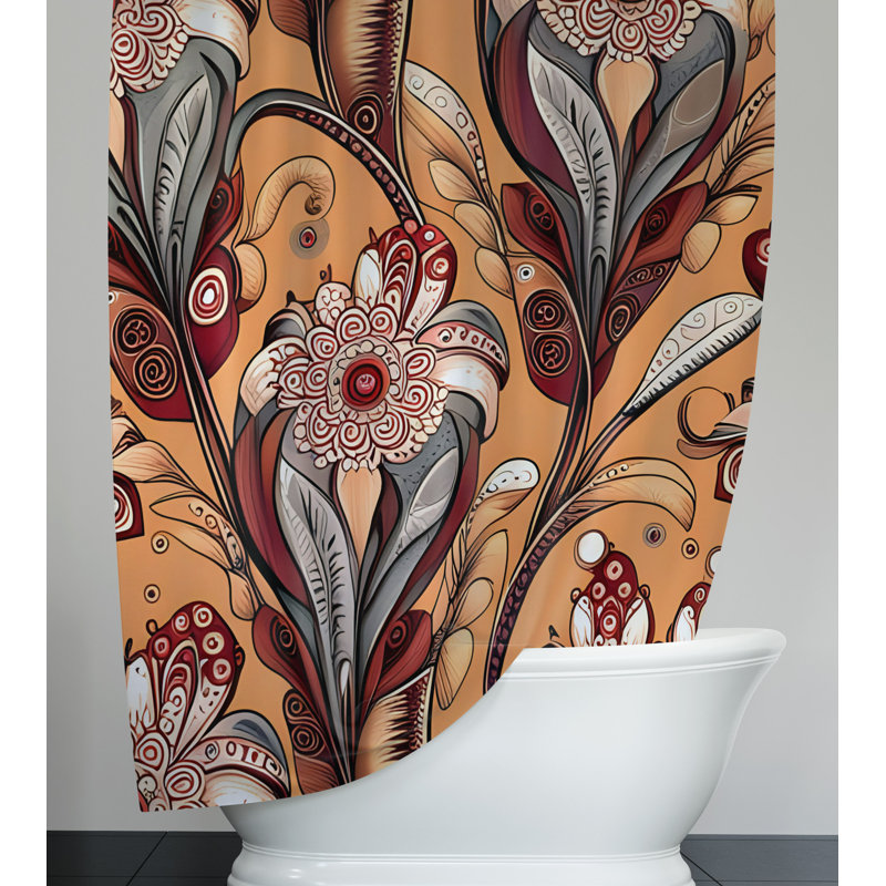 Rideau de douche Coheman, H 72 po x l 70 po