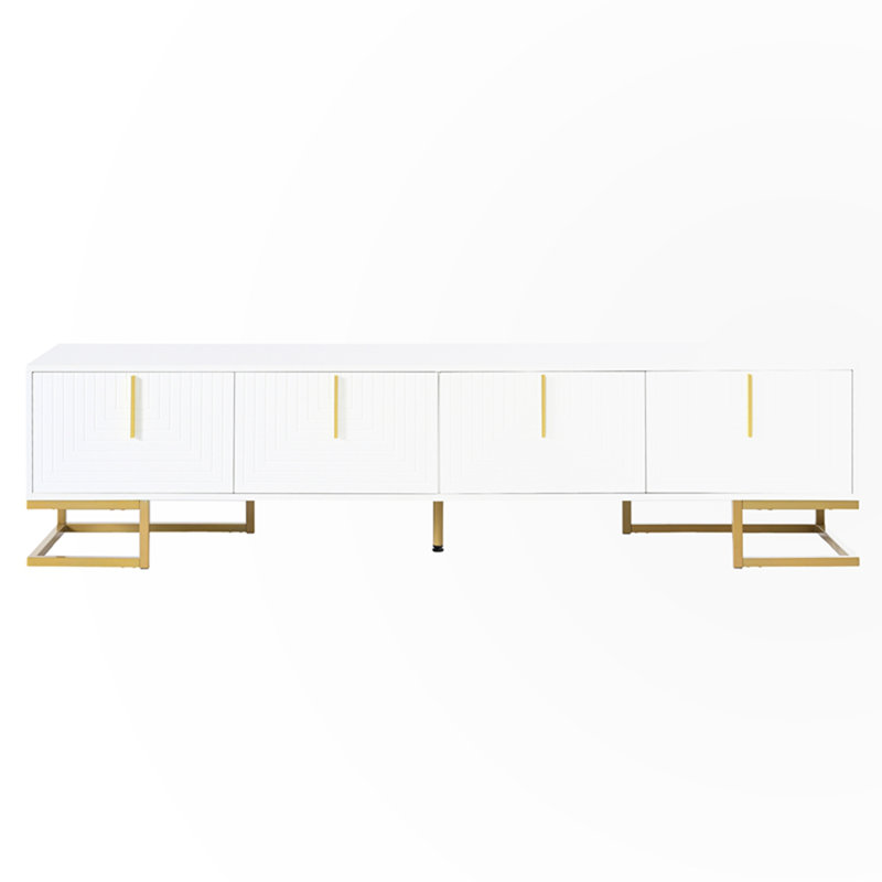 Armoire d'appoint Gared, Blanc