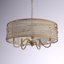 Lustre tambour 5 lumières Barneveld-1749715995