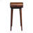 Soild Wood Mini Round Chestnut Fold Vanity