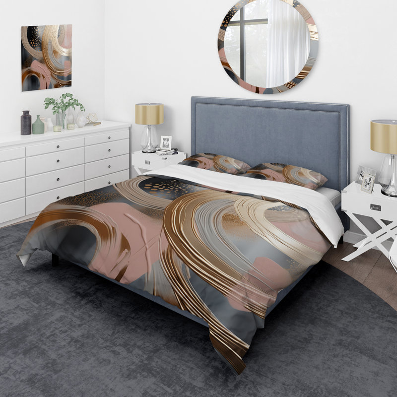 Ensemble de housse de couette Abstract Abstract, Housse de couette pour très grand lit