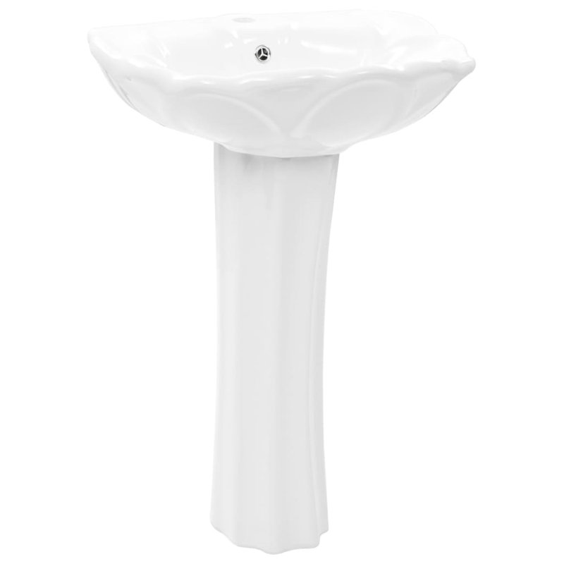 Belfry Bathroom Laskowski 580mm L x 510mm W Ceramic U-Shaped Sink