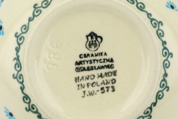 Forget Me Not Stoneware Rice Bowl