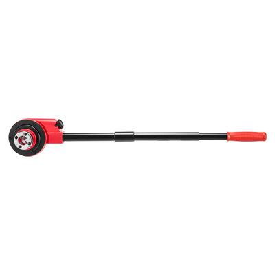 Ratchet Pipe Threader Kit with 6 Dies, 1/2" NPT to 2" NPT Manual Ratcheting Pipe Threading Tool, Portable Pipes Threader Set with Toolbox for Plumbing Installation & Repair