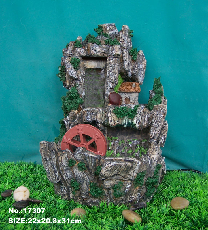 Fontaine en résine Abert