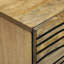 Sideboard With Drawer 40 X 33 X 75 Cm Solid Mango Wood-1592394704