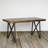 Monarch Solid Wood Top Metal Base Dining Table-18107913-18107920