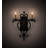 Fleur-de-lis Candle Wall Light