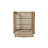 Outdoor Wicker and Acacia Wood Club Chairs, Set of 2, Light Multibrown and Light Brown