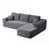 Gray Plush Fabric