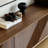 Black walnut solid wood TV cabinet-105341446
