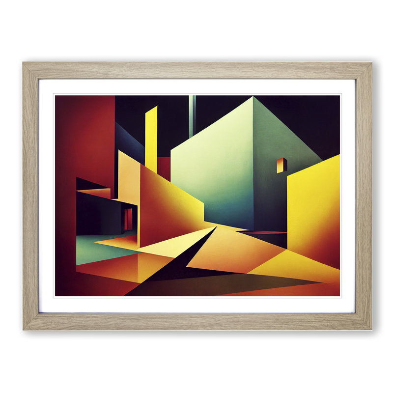 Spectacular - Framed Print, 25cm H x 34cm W, Oak Frame