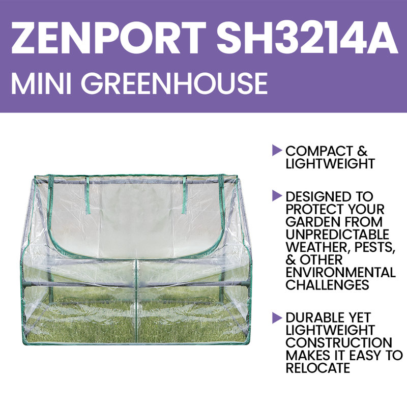 4 Ft. W x 4 Ft. D Cold Frame Greenhouse