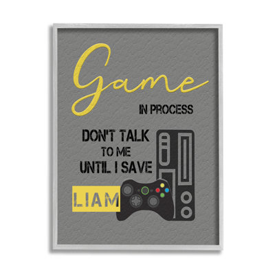 Until I Save cmw-121 Personalized Wall Art