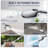 All Metal Rain Shower Head,10 Spray High Pressure Showerhead Combo,Shower Filter Head-119687958