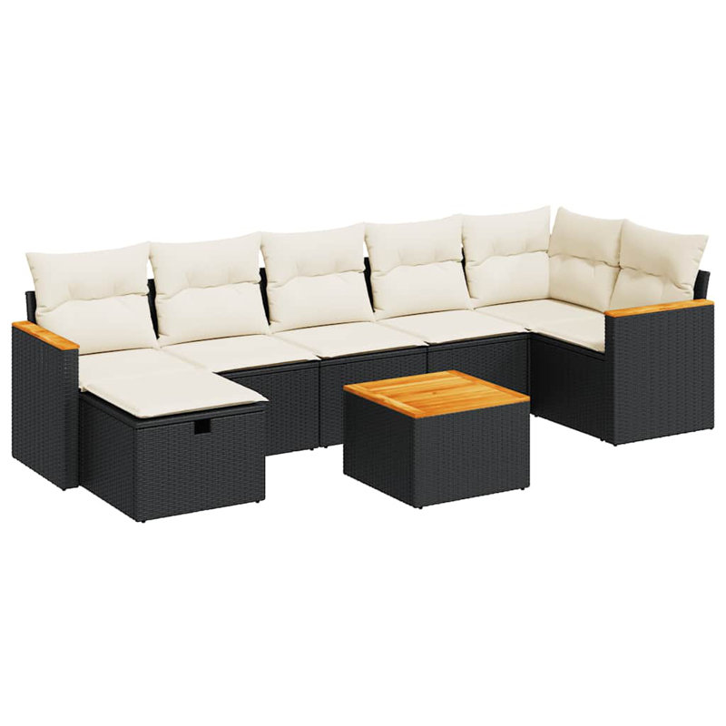 Ensemble de canapé de jardin Vidaxl