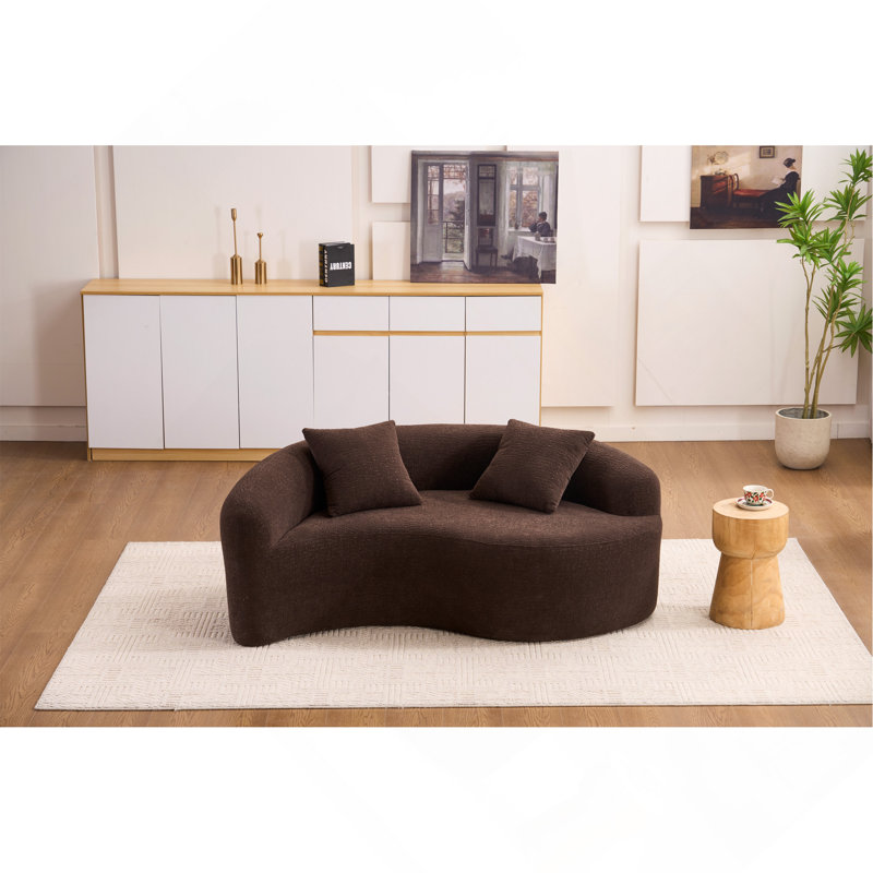 Full Compression Sponge Loveseat