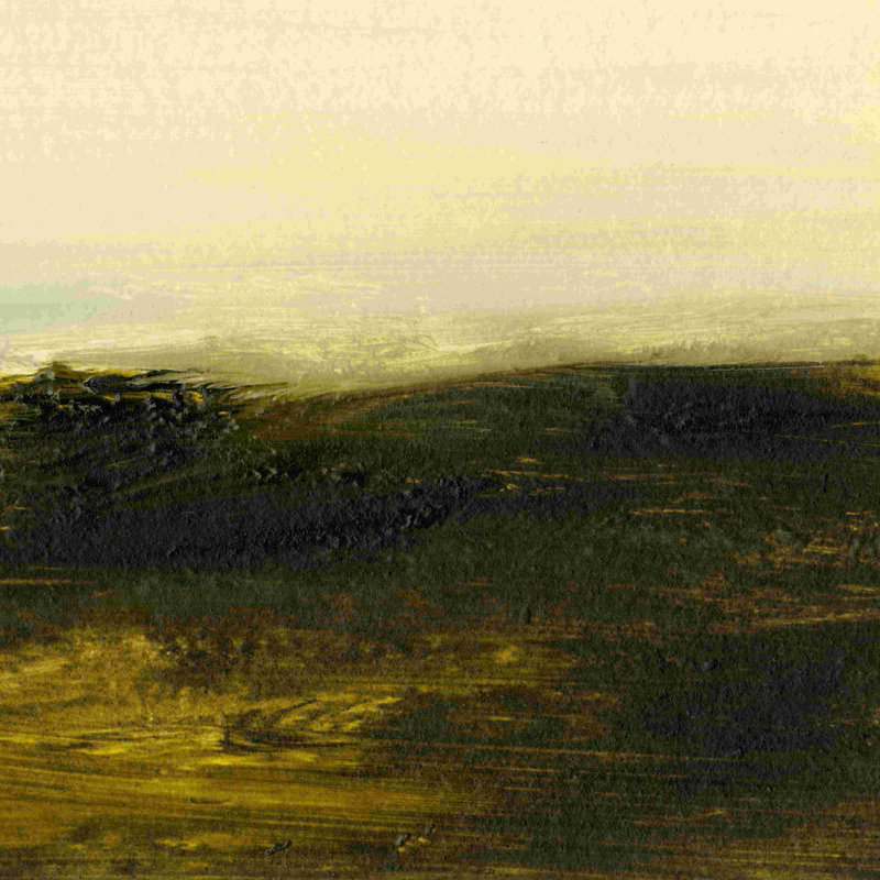 Lumière sur l'horizon II, H 12 po x l 12 po
