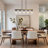 Setser 5-Light Linear Kitchen Island Lighting