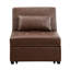 Hulse 3-in-1 Vegan Leather Convertible Armchair-1202728353