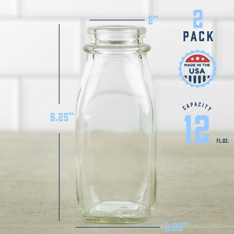 Cajsa 12oz. Glass Food Storage Container