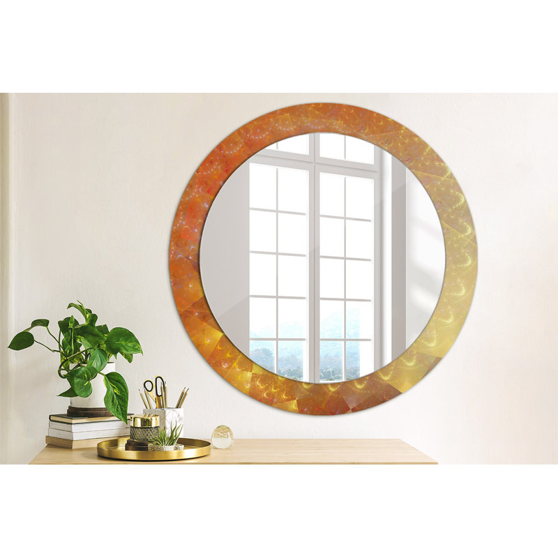 Huldar Glass Flat Wall Mirror