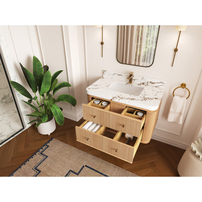 Chêne flottant Hampton X P 22 po De salle de bain, Empira