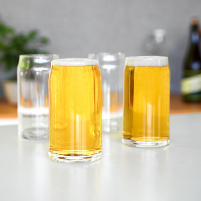 Beer Can Pint Glasses