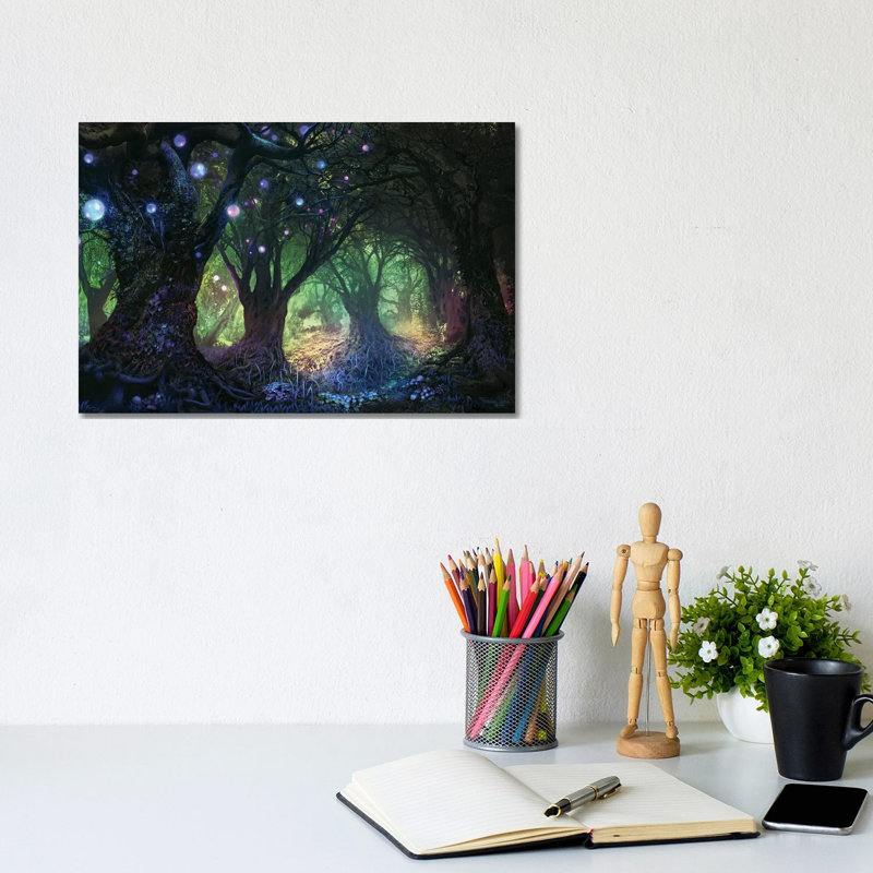 Forest Wisp by Ferdinand Ladera - Wrapped Canvas Print, 20.32cm H x 30.48cm W x 1.905cm D