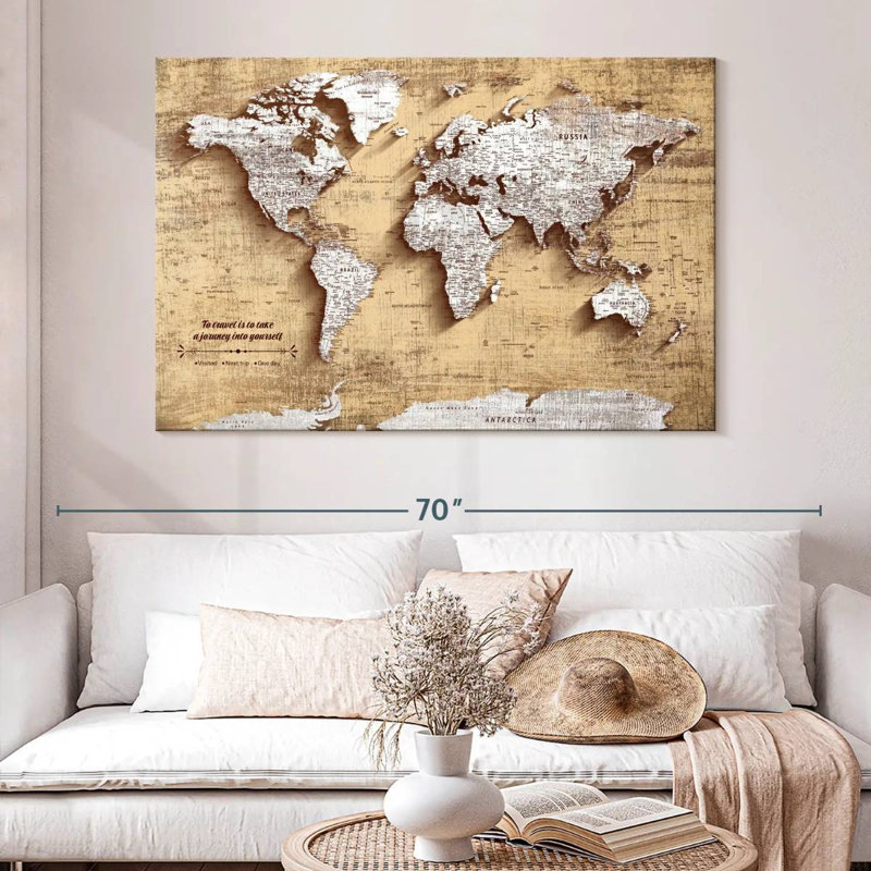 Épingle «Journey Into Yourself World» Alvertia, H 34 po x l 51 po