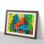 Abstract Art Painting Vol.185 by S.Johnson - Picture Frame Painting Print-55623346-55623347