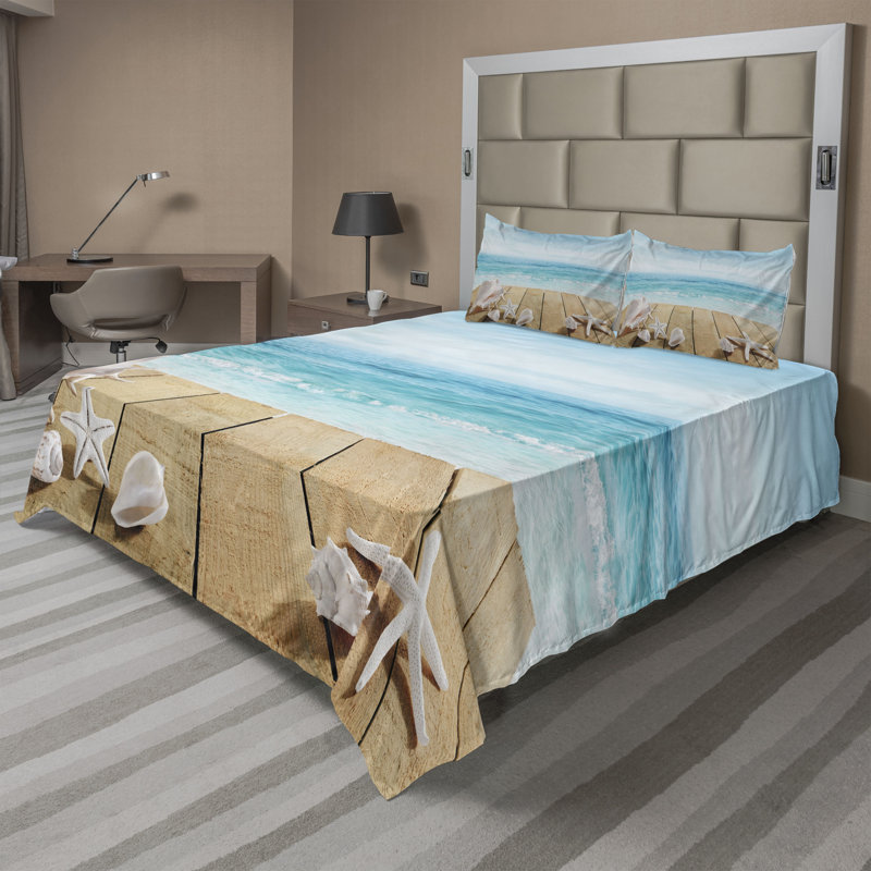 Microfiber Sheet Set, Cal.King Sheet Set + Fitted Sheet + 2 Pillowcases