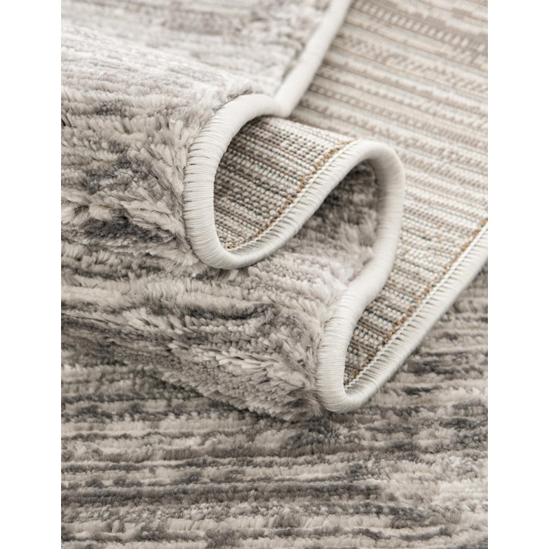 Glenn Gray Area Rug, Square 10'