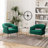 Chynna Velvet Armchair-2069173189