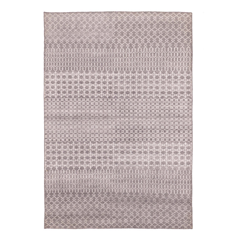 Tapis gris Tangier 5 pi 3 po x 7 pi 7 po
