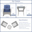 Ensemble de chaises berçantes en osier pour l'extérieur Tonry-88366730-88366732