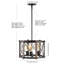 Luminaire suspendu cylindrique à 3 lumières Henrikke