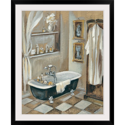 French Bathroom " French Bath III " by Silvia Vassileva